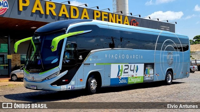 Viação Garcia 82118 na cidade de Maringá, Paraná, Brasil, por Elvio Antunes. ID da foto: 10236264.