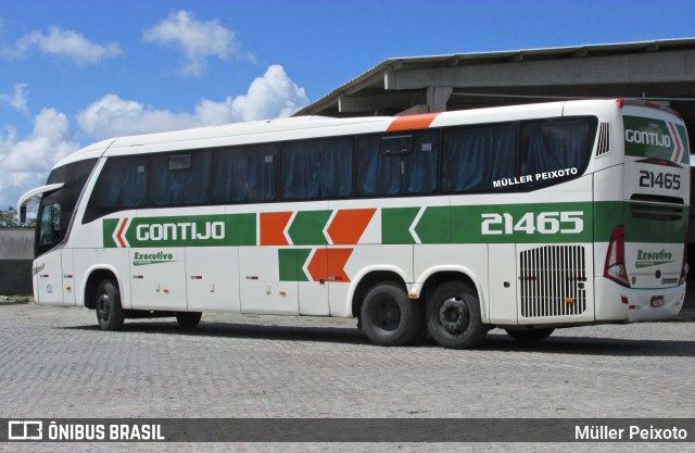 Empresa Gontijo de Transportes 21465 na cidade de Rio Largo, Alagoas, Brasil, por Müller Peixoto. ID da foto: 10235311.