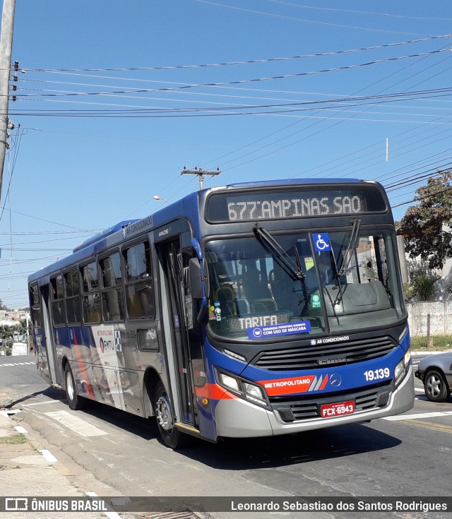 Transportes Capellini 19.139 na cidade de Campinas, São Paulo, Brasil, por Leonardo Sebastiao dos Santos Rodrigues. ID da foto: 10148553.