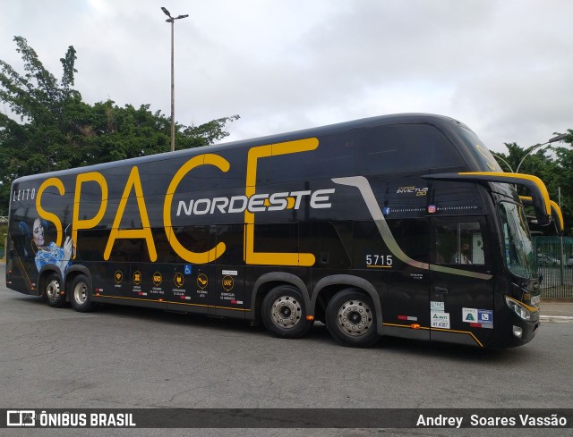 Expresso Nordeste 5715 na cidade de São Paulo, São Paulo, Brasil, por Andrey  Soares Vassão. Número da foto: #10147307.