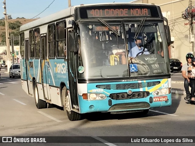 TRANSA - Transa Transporte Coletivo 735 na cidade de Três Rios, Rio de Janeiro, Brasil, por Luiz Eduardo Lopes da Silva. Número da foto: #10149293.
