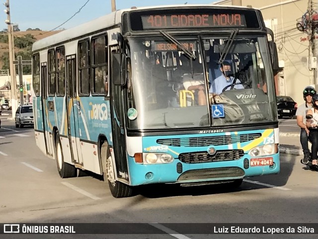 TRANSA - Transa Transporte Coletivo 735 na cidade de Três Rios, Rio de Janeiro, Brasil, por Luiz Eduardo Lopes da Silva. ID da foto: 10149293.