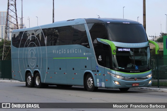 Viação Garcia 8544 na cidade de São Paulo, São Paulo, Brasil, por Moaccir  Francisco Barboza. Número da foto: #10148266.