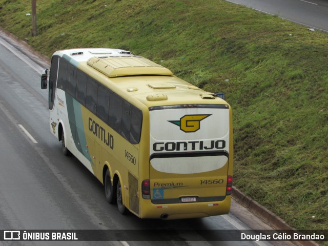 Empresa Gontijo de Transportes 14560 na cidade de Belo Horizonte, Minas Gerais, Brasil, por Douglas Célio Brandao. ID da foto: 10148250.