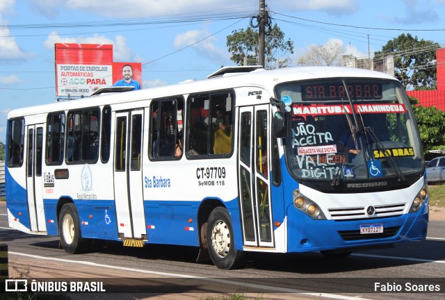 ViaBus Transportes CT-97709 na cidade de Belém, Pará, Brasil, por Fabio Soares. Número da foto: #10147300.