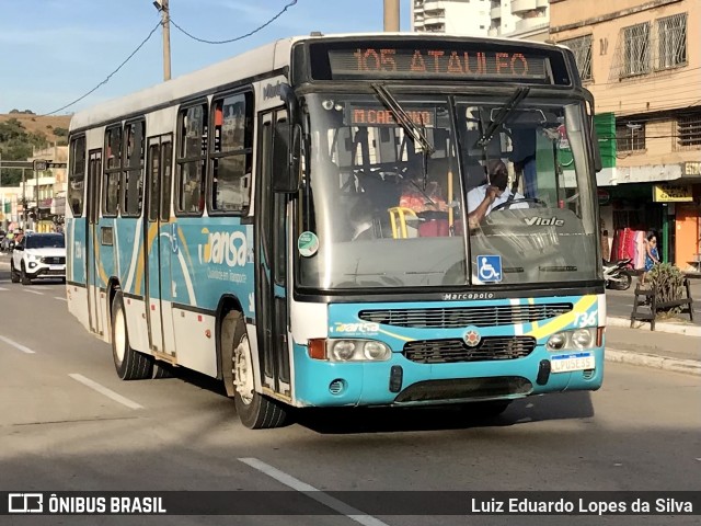 TRANSA - Transa Transporte Coletivo 736 na cidade de Três Rios, Rio de Janeiro, Brasil, por Luiz Eduardo Lopes da Silva. Número da foto: #10147443.