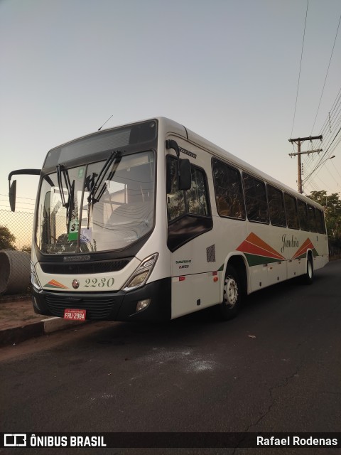 Jandaia Transportes e Turismo 2230 na cidade de Pirapozinho, São Paulo, Brasil, por Rafael Rodenas. ID da foto: 10148903.