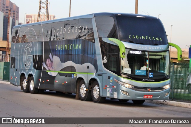 Viação Garcia 8684 na cidade de São Paulo, São Paulo, Brasil, por Moaccir  Francisco Barboza. Número da foto: #10148303.
