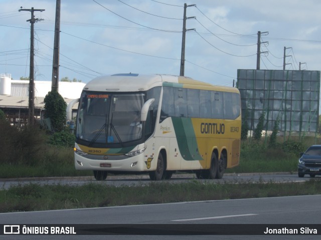 Empresa Gontijo de Transportes 18340 na cidade de Cabo de Santo Agostinho, Pernambuco, Brasil, por Jonathan Silva. Número da foto: #10146986.