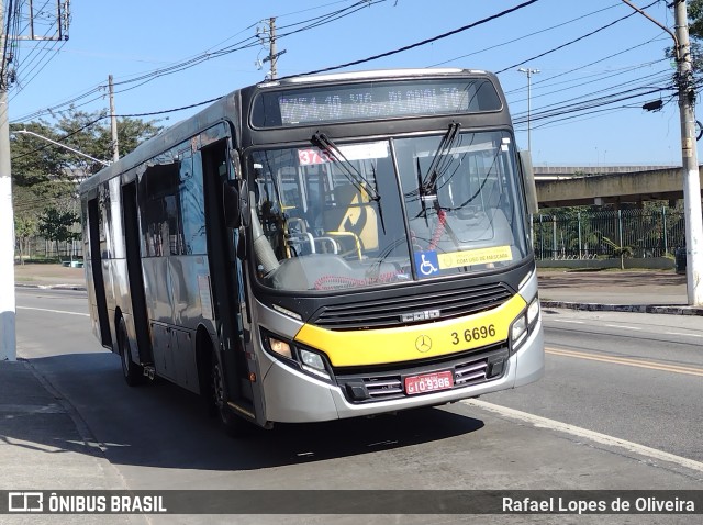 Transunião Transportes 3 6696 na cidade de São Paulo, São Paulo, Brasil, por Rafael Lopes de Oliveira. Número da foto: #10147474.