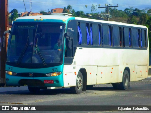 Ônibus Particulares 2717 na cidade de Nazaré da Mata, Pernambuco, Brasil, por Edjunior Sebastião. ID da foto: 10149522.