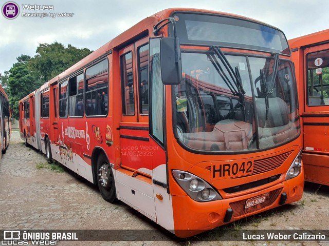 Auto Viação Redentor HR042 na cidade de Curitiba, Paraná, Brasil, por Lucas Weber Calizario. ID da foto: 10147202.