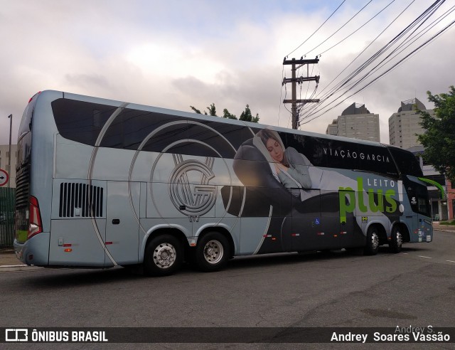 Viação Garcia 88017 na cidade de São Paulo, São Paulo, Brasil, por Andrey  Soares Vassão. Número da foto: #10147320.