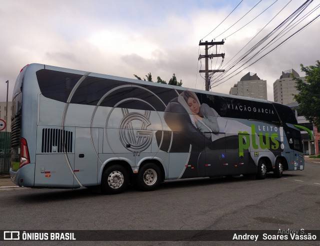 Viação Garcia 88017 na cidade de São Paulo, São Paulo, Brasil, por Andrey  Soares Vassão. ID da foto: 10147320.