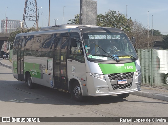 Transcooper > Norte Buss 1 6436 na cidade de São Paulo, São Paulo, Brasil, por Rafael Lopes de Oliveira. Número da foto: #10147429.