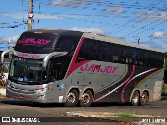 Viação Jam Joy 9215 na cidade de Teresina, Piauí, Brasil, por Lucas Gabriel. ID da foto: 10149635.