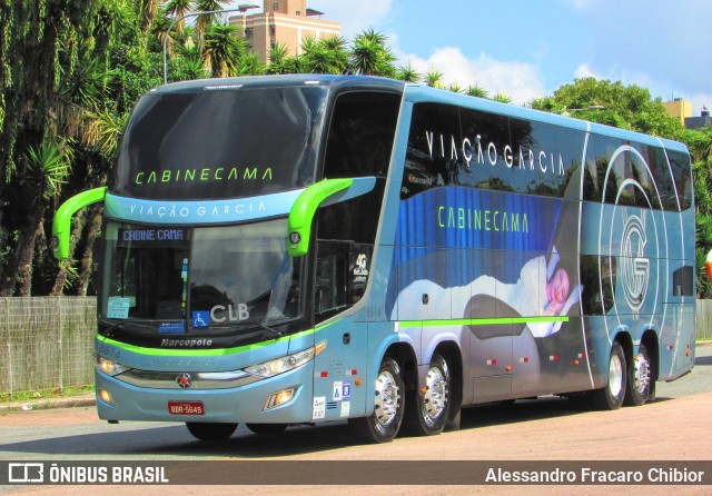 Viação Garcia 8614 na cidade de Curitiba, Paraná, Brasil, por Alessandro Fracaro Chibior. Número da foto: #10147727.