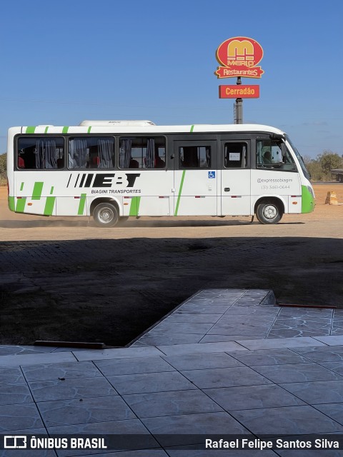 EBT - Expresso Biagini Transportes 98 na cidade de Corinto, Minas Gerais, Brasil, por Rafael Felipe Santos Silva. ID da foto: 10149090.