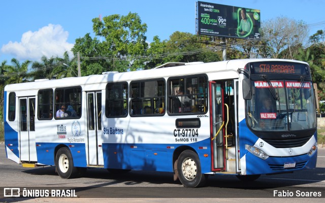 ViaBus Transportes CT-97704 na cidade de Belém, Pará, Brasil, por Fabio Soares. Número da foto: #10147716.