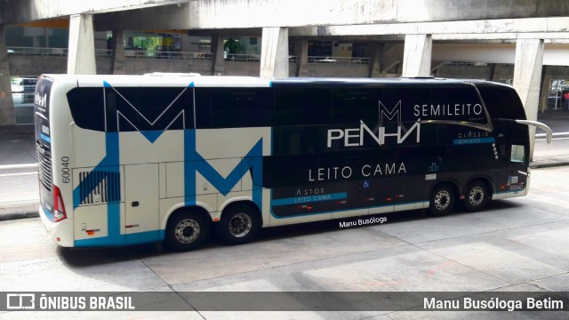 Empresa de Ônibus Nossa Senhora da Penha 60040 na cidade de Curitiba, Paraná, Brasil, por Manu Busóloga Betim. ID da foto: 10147205.