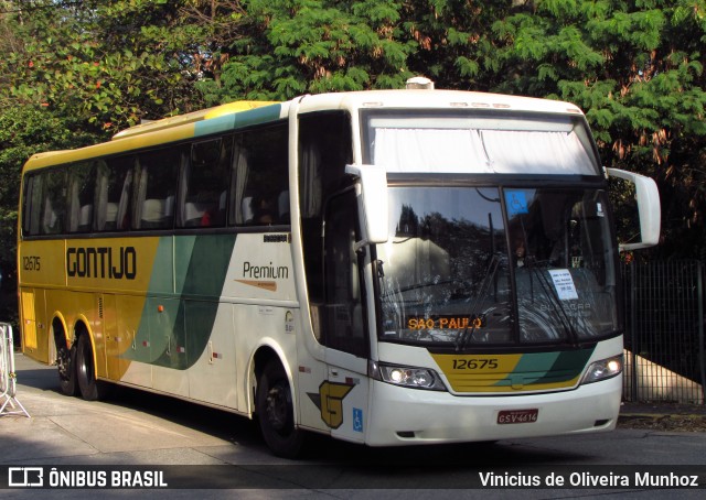 Empresa Gontijo de Transportes 12675 na cidade de São Paulo, São Paulo, Brasil, por Vinicius de Oliveira Munhoz. Número da foto: #10153015.