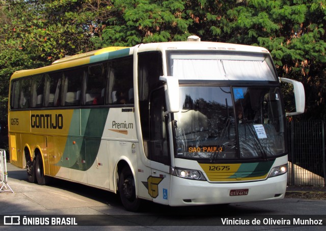 Empresa Gontijo de Transportes 12675 na cidade de São Paulo, São Paulo, Brasil, por Vinicius de Oliveira Munhoz. ID da foto: 10153015.