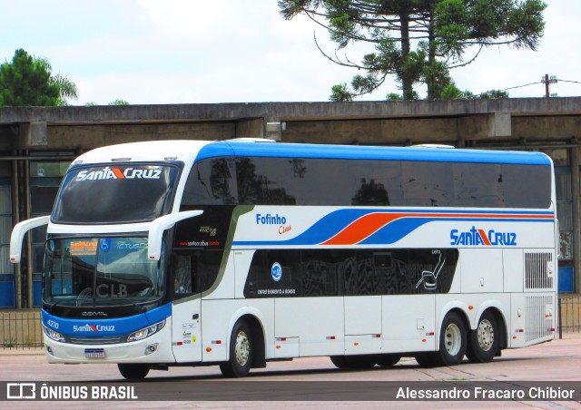 VUSC - Viação União Santa Cruz 4210 na cidade de Curitiba, Paraná, Brasil, por Alessandro Fracaro Chibior. Número da foto: #10151295.