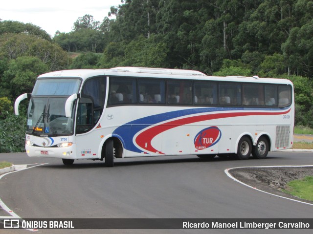 KTur Turismo 3700 na cidade de Rio Pardo, Rio Grande do Sul, Brasil, por Ricardo Manoel Limberger Carvalho. Número da foto: #10152213.