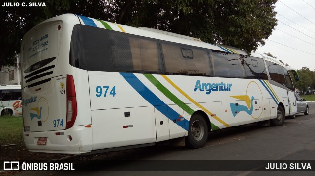 Transporte Argenta - Argentur 974 na cidade de Esteio, Rio Grande do Sul, Brasil, por JULIO SILVA. Número da foto: #10153085.