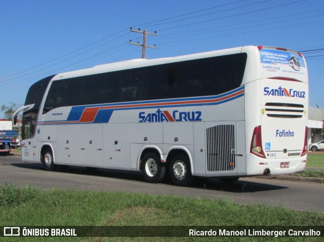 VUSC - Viação União Santa Cruz 2410 na cidade de Santa Cruz do Sul, Rio Grande do Sul, Brasil, por Ricardo Manoel Limberger Carvalho. ID da foto: 10152244.