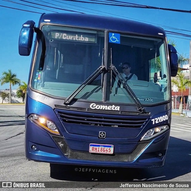 Viação Cometa 721900 na cidade de Balneário Camboriú, Santa Catarina, Brasil, por Jefferson Nascimento. Número da foto: #10150711.