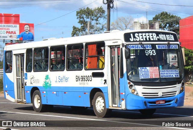 Transportes Barata BN-99303 na cidade de Ananindeua, Pará, Brasil, por Fabio Soares. Número da foto: #10154094.