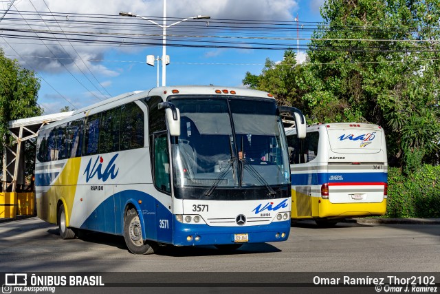 Línea Via 3571 na cidade de Puebla, Puebla, México, por Omar Ramírez Thor2102. ID da foto: 10155451.