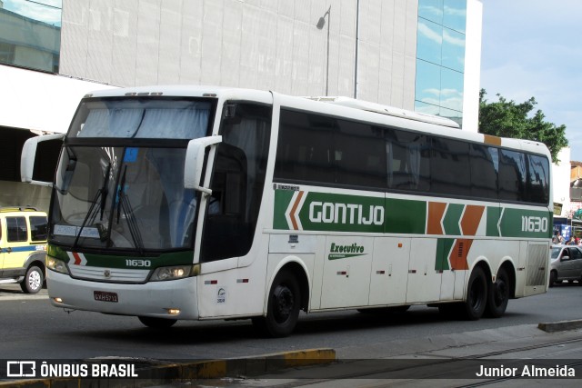 Empresa Gontijo de Transportes 11630 na cidade de Rio de Janeiro, Rio de Janeiro, Brasil, por Junior Almeida. ID da foto: 10156802.