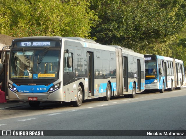 Viação Grajaú S.A. 6 1789 na cidade de São Paulo, São Paulo, Brasil, por Nicolas Matheusz. Número da foto: #10154120.