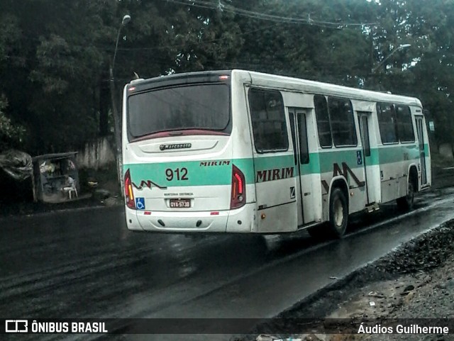 Viação Mirim 912 na cidade de Jaboatão dos Guararapes, Pernambuco, Brasil, por Áudios Guilherme. Número da foto: #10154480.