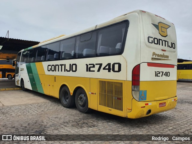 Empresa Gontijo de Transportes 12740 na cidade de Campos dos Goytacazes, Rio de Janeiro, Brasil, por Rodrigo   Campos. Número da foto: #10154839.