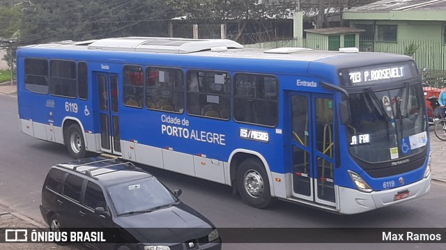 Auto Viação Navegantes 6119 na cidade de Porto Alegre, Rio Grande do Sul, Brasil, por Max Ramos. ID da foto: 10154439.