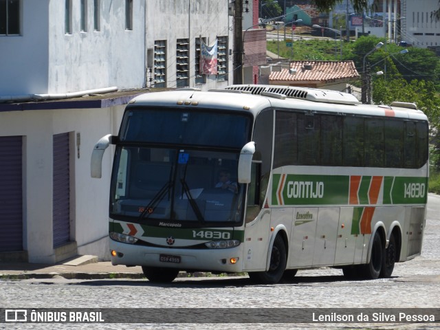 Empresa Gontijo de Transportes 14830 na cidade de Caruaru, Pernambuco, Brasil, por Lenilson da Silva Pessoa. ID da foto: 10154598.