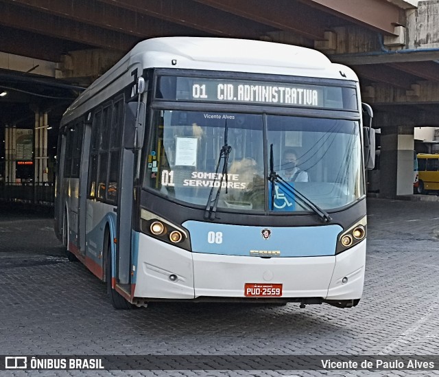 Auto Omnibus Floramar 08 na cidade de Belo Horizonte, Minas Gerais, Brasil, por Vicente de Paulo Alves. Número da foto: #10156252.