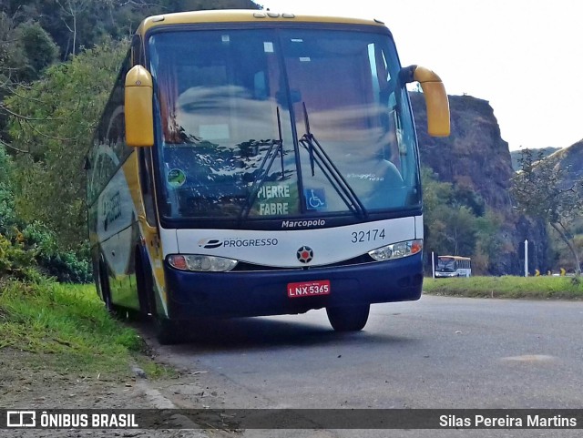 Viação Progresso 32174 na cidade de Areal, Rio de Janeiro, Brasil, por Silas Pereira Martins. ID da foto: 10156683.