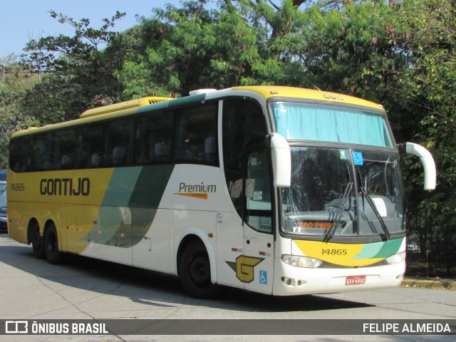 Empresa Gontijo de Transportes 14865 na cidade de São Paulo, São Paulo, Brasil, por FELIPE ALMEIDA. ID da foto: 10155538.