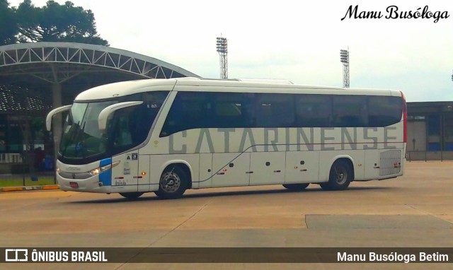 Auto Viação Catarinense 3351 na cidade de Curitiba, Paraná, Brasil, por Manu Busóloga Betim. ID da foto: 10154167.