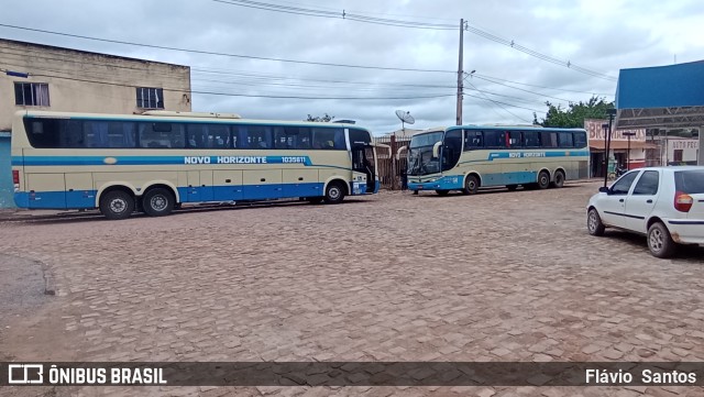 Viação Novo Horizonte 1035611 na cidade de Barra da Estiva, Bahia, Brasil, por Flávio  Santos. Número da foto: #10154172.