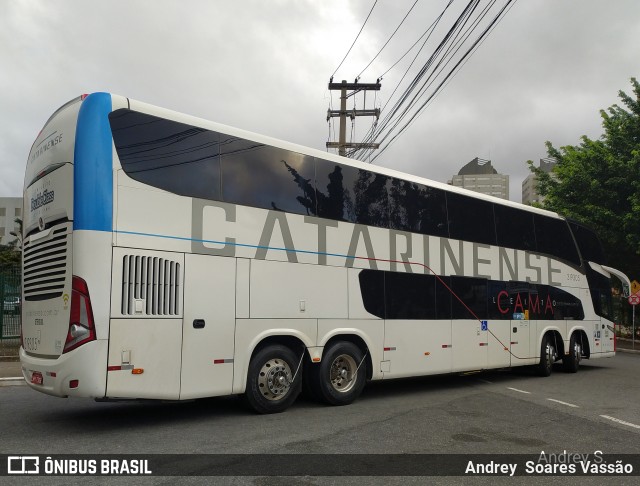 Auto Viação Catarinense 319305 na cidade de São Paulo, São Paulo, Brasil, por Andrey  Soares Vassão. Número da foto: #10154318.