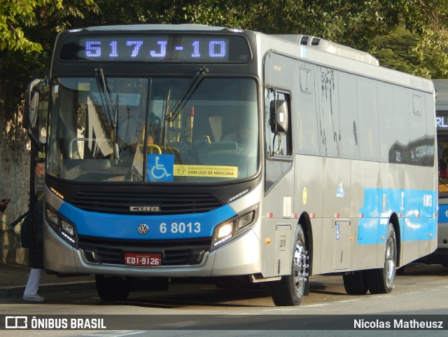 Cooper Líder > A2 Transportes 6 8013 na cidade de São Paulo, São Paulo, Brasil, por Nicolas Matheusz. ID da foto: 10155495.