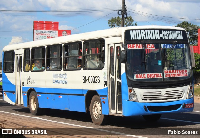 Transportes Barata BN-00023 na cidade de Ananindeua, Pará, Brasil, por Fabio Soares. Número da foto: #10154134.