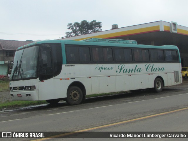 Expresso Santa Clara 199 na cidade de Santa Cruz do Sul, Rio Grande do Sul, Brasil, por Ricardo Manoel Limberger Carvalho. Número da foto: #10154662.