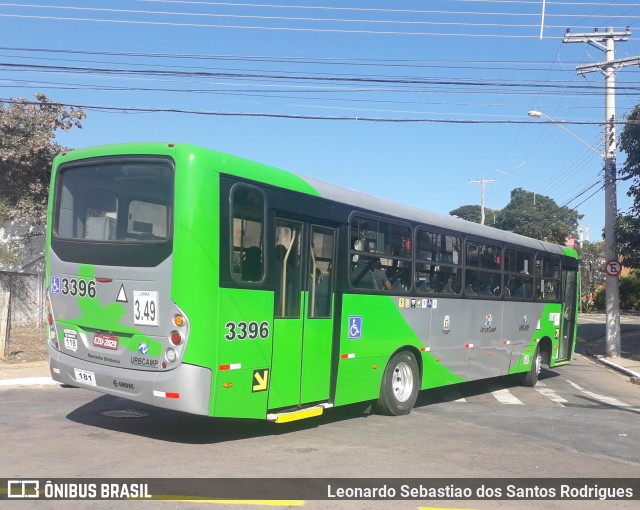 VB Transportes e Turismo 3396 na cidade de Campinas, São Paulo, Brasil, por Leonardo Sebastiao dos Santos Rodrigues. Número da foto: #10155151.
