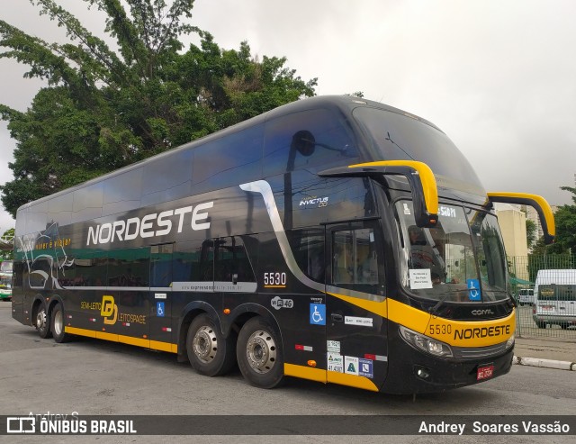 Expresso Nordeste 5530 na cidade de São Paulo, São Paulo, Brasil, por Andrey  Soares Vassão. Número da foto: #10154315.